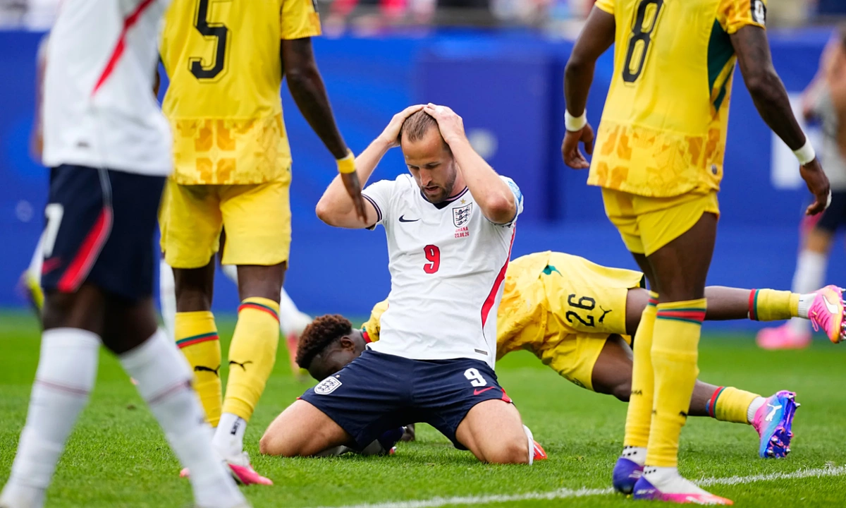 Kane im tiếng trong trận hòa của Anh trước Ghana tại World Cup 2026 - hình ảnh - shbetvn1.com